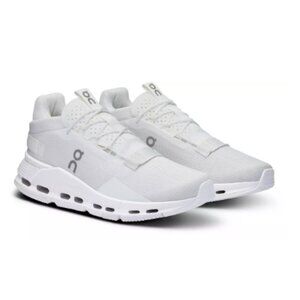 On Women's Cloudnova 2 Shoes-Color: White/White/White